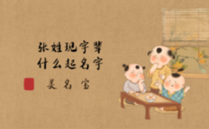 張姓現(xiàn)字輩什么起名字