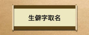 生僻字取名
