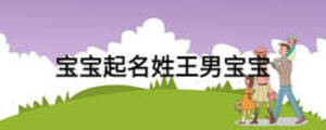 寶寶起名姓王男寶寶