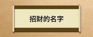 招財(cái)?shù)拿? width=